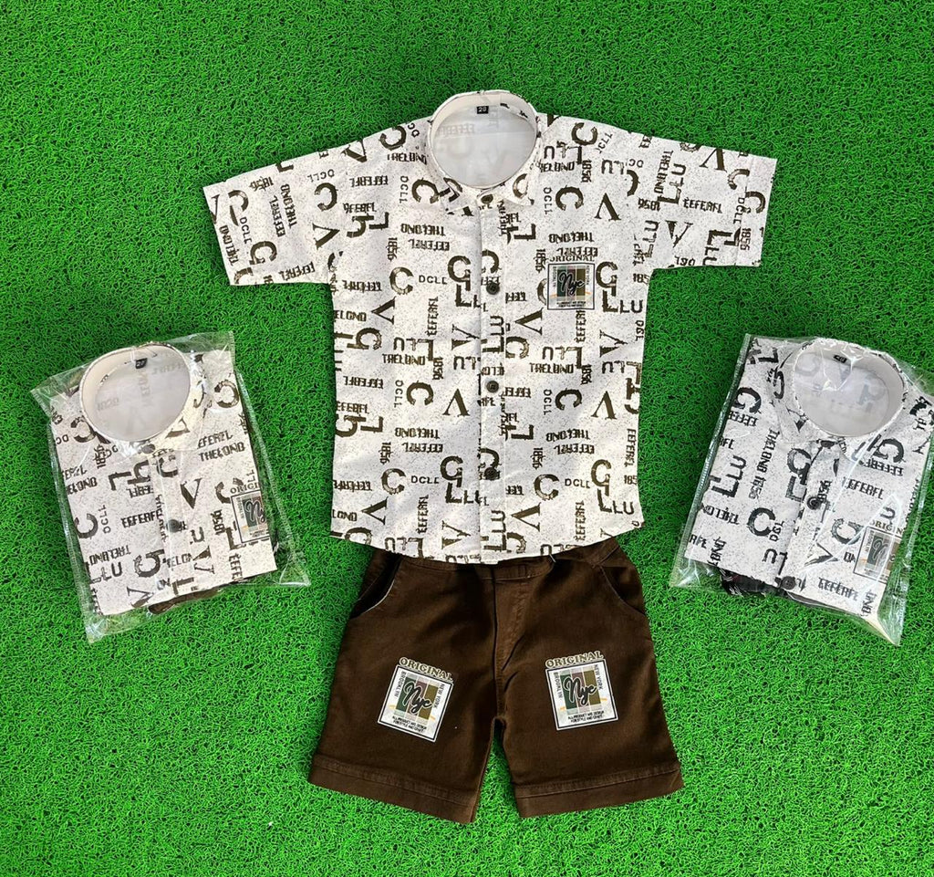 Little Kids CK Printed Set