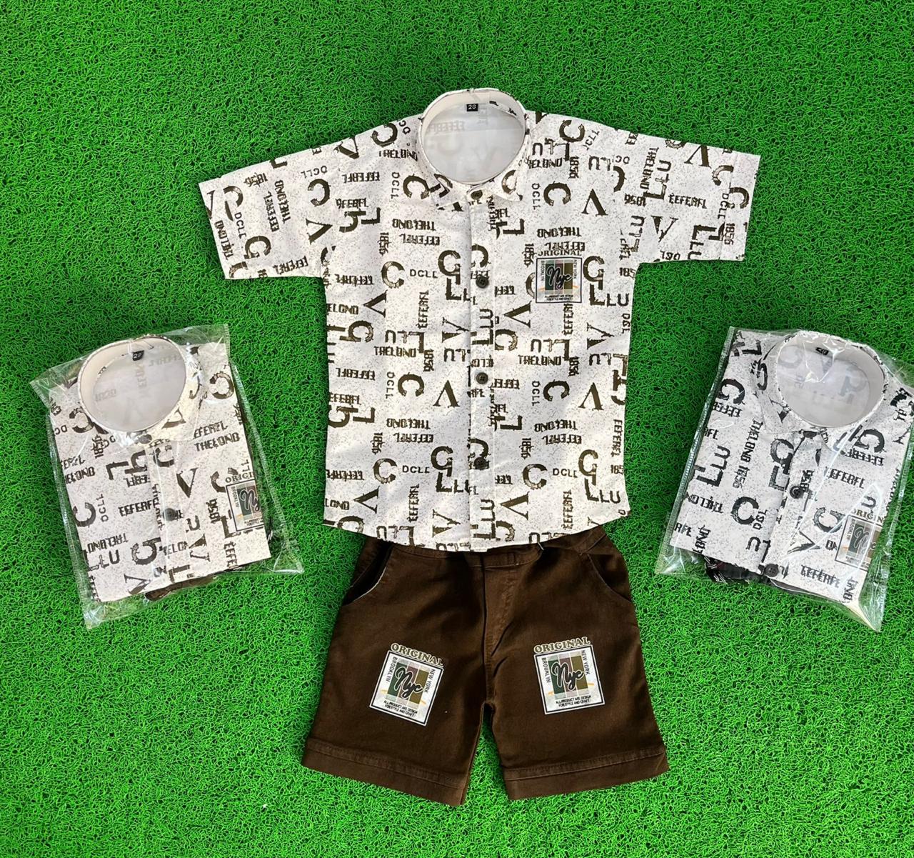 Little Kids CK Printed Set