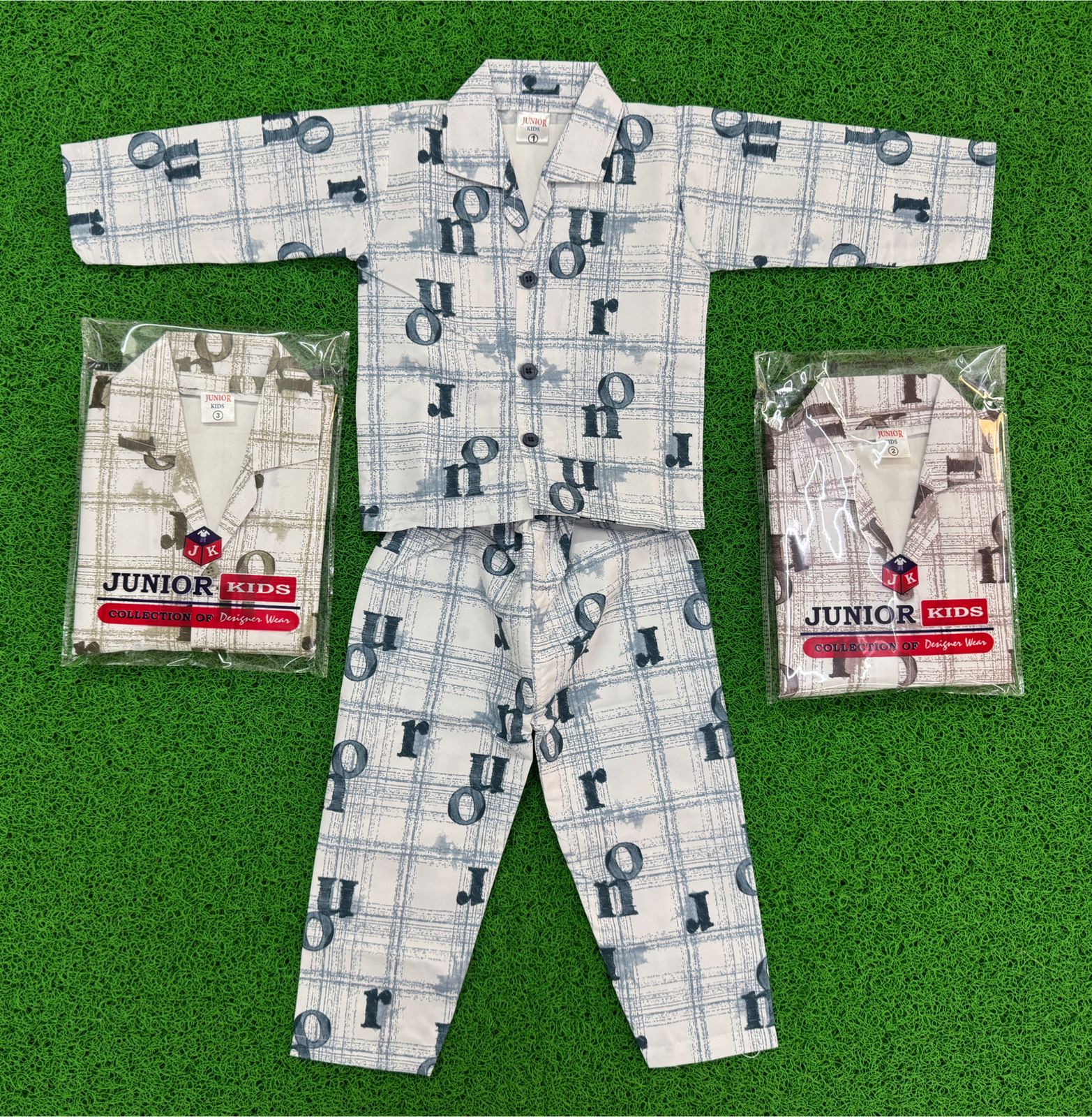 Junior Kids Cotton Night Suits