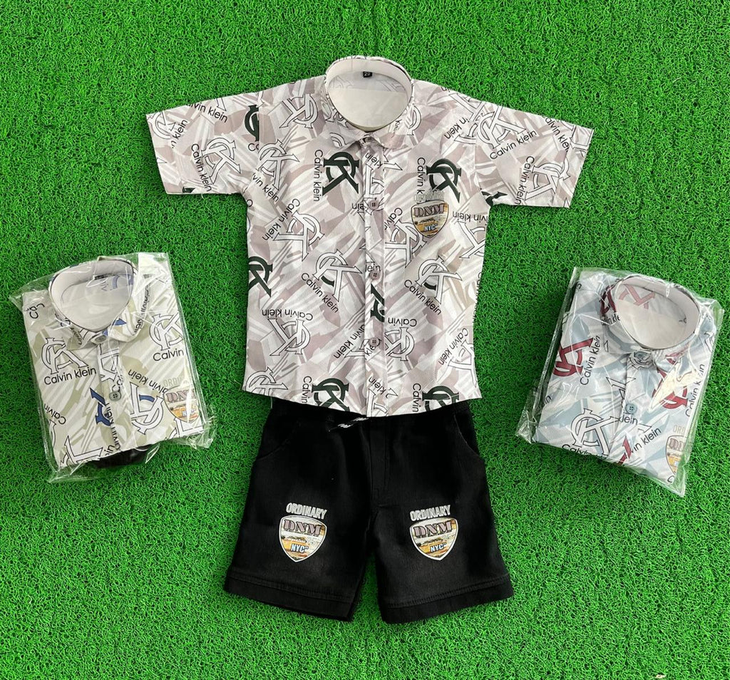 Little Kids CK Printed Set