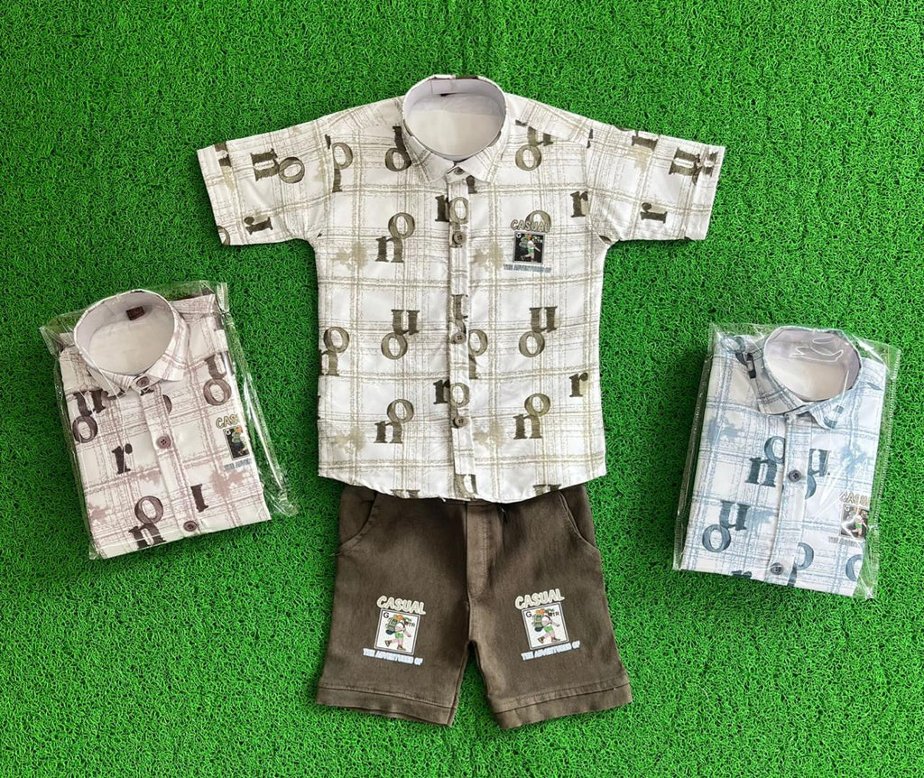 Little Kids RFD Shorts &amp; Shirt Set