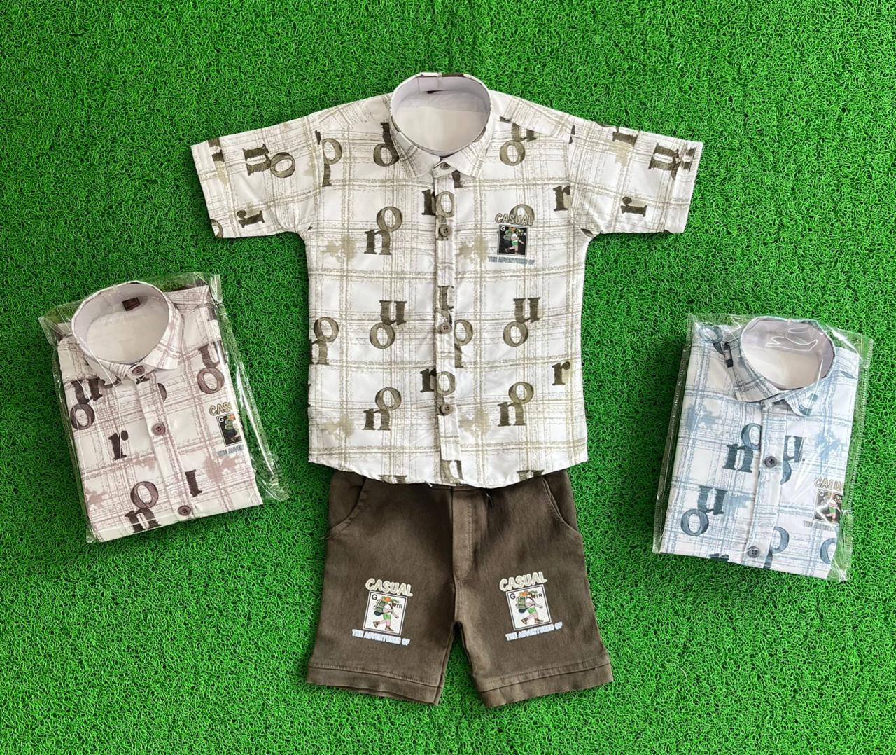 Little Kids RFD Shorts &amp; Shirt Set