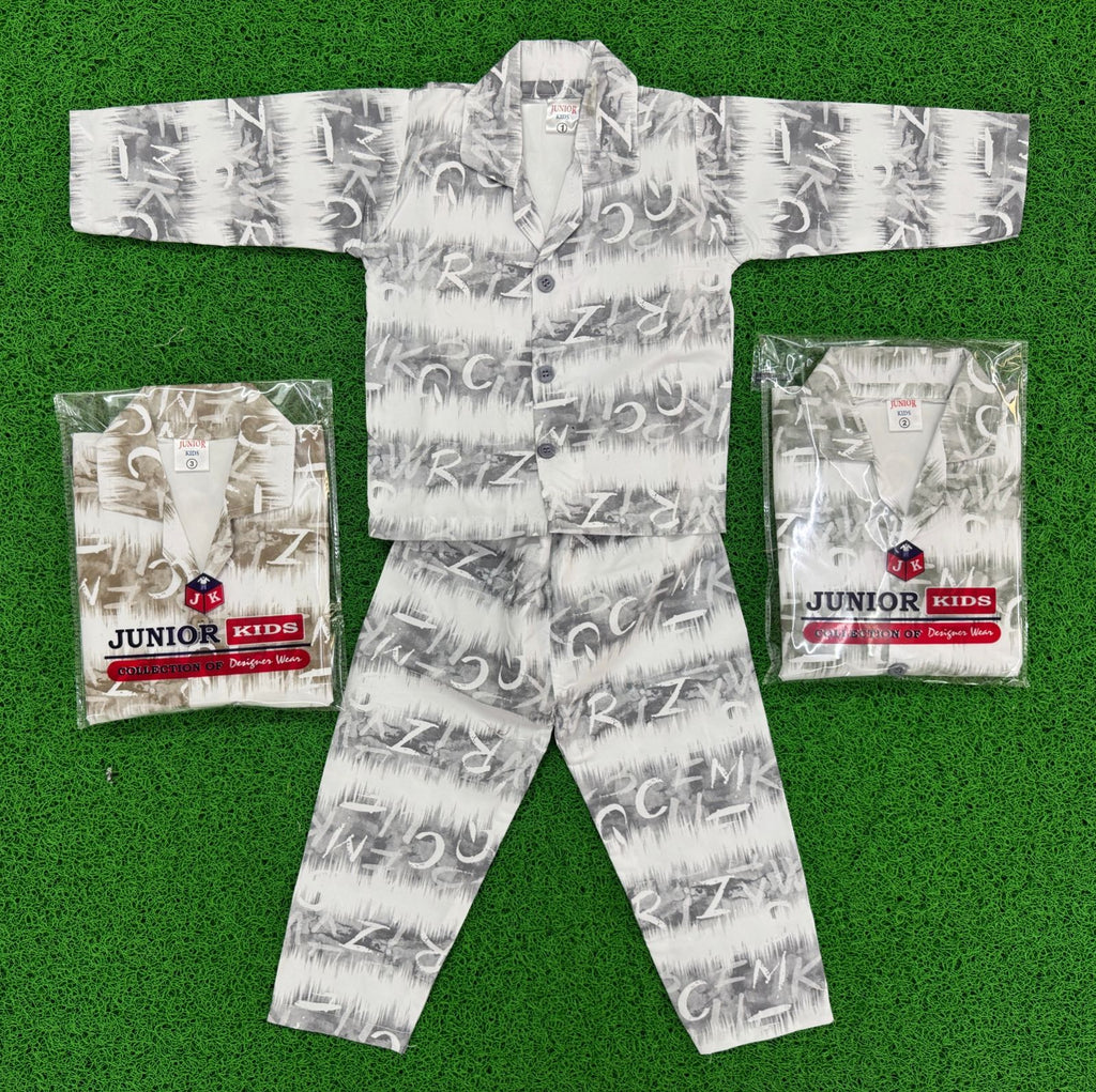 Junior Kids Cotton Night Suits