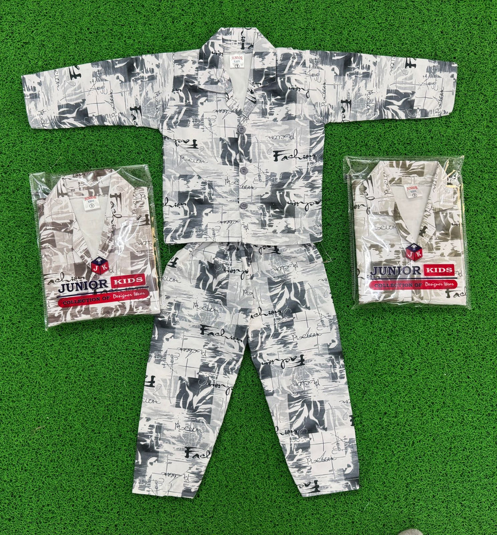 Junior Kids Cotton Night Suits
