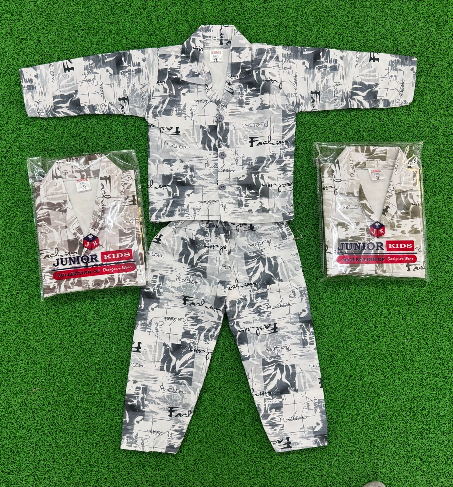 Junior Kids Cotton Night Suits